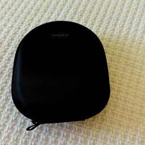 Shokz open run promini premium black headphones